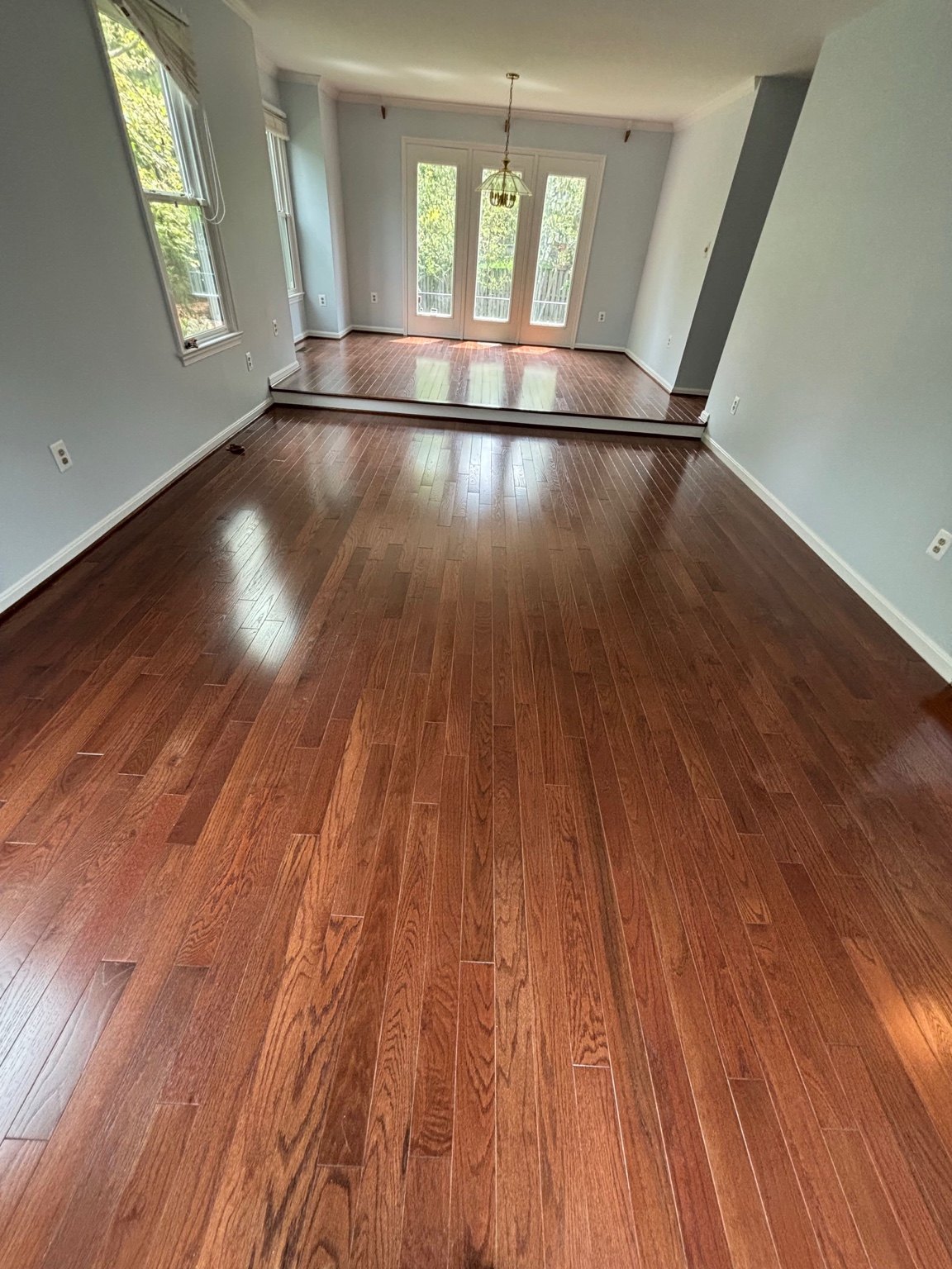 Hardwood flooring project
