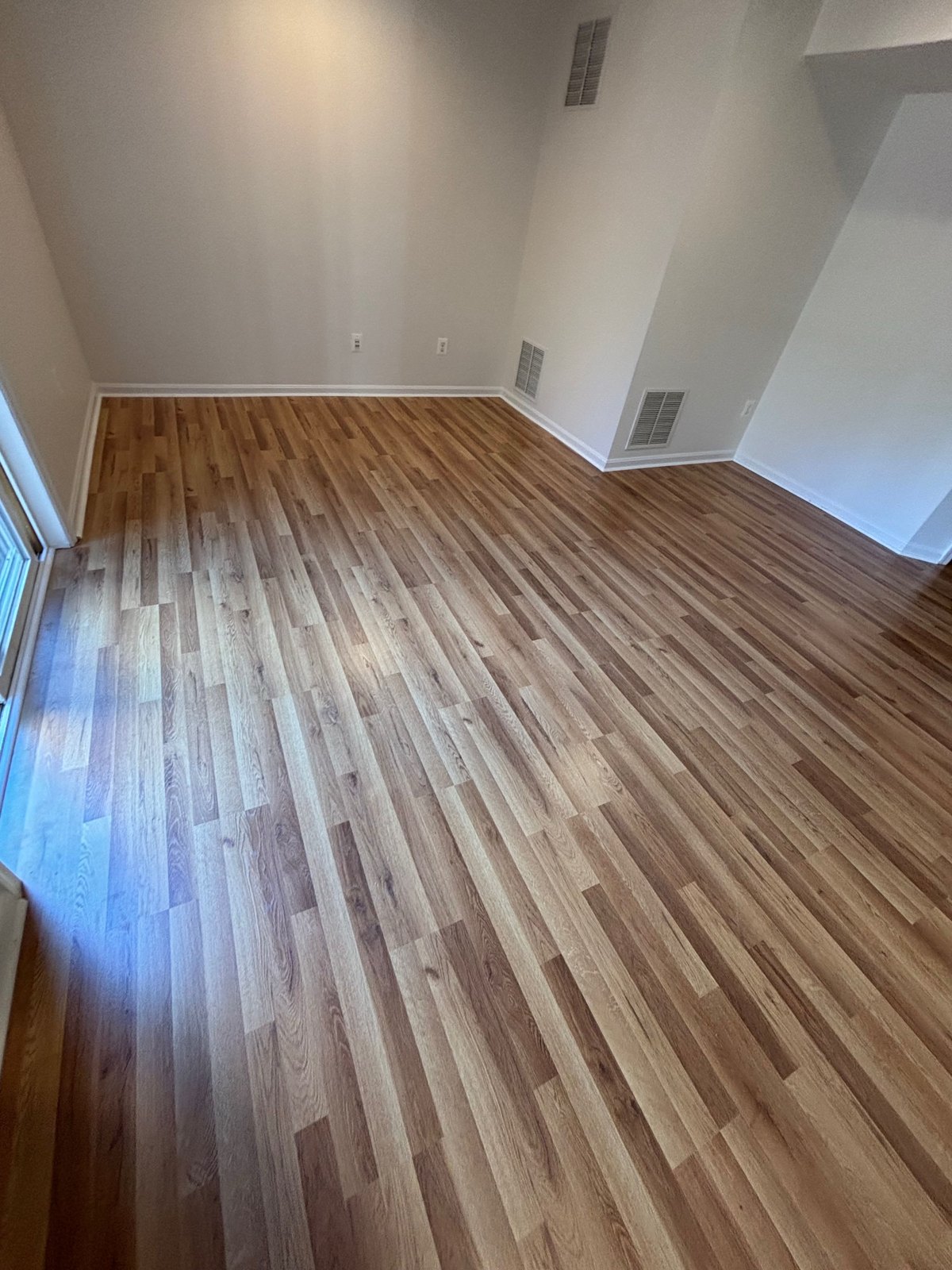 Laminate flooring project